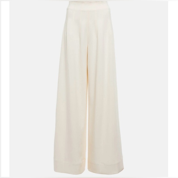 Staud - Caleb high-rise wide-leg pants ivory size 6 STAUD31812 - Picture 2 of 11